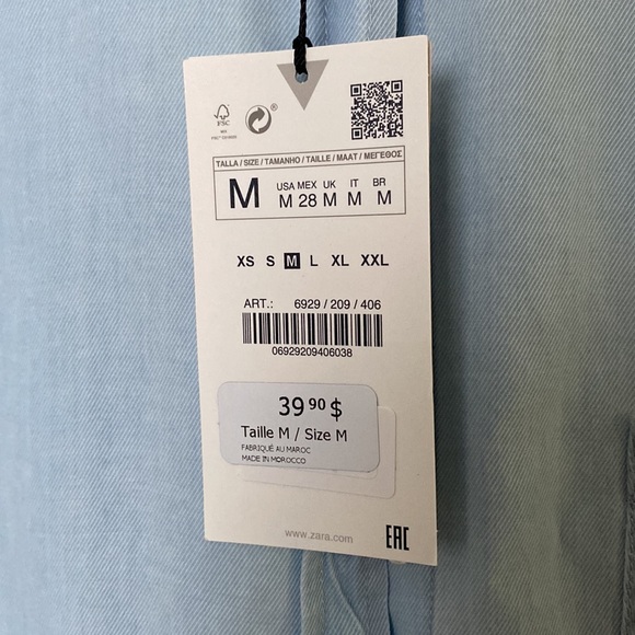 Zara flowy shirt - Picture 7 of 8